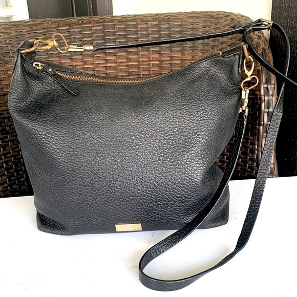 kate spade Handbags - Kate Spade Black Leather Shoulder / CrossBody Bag